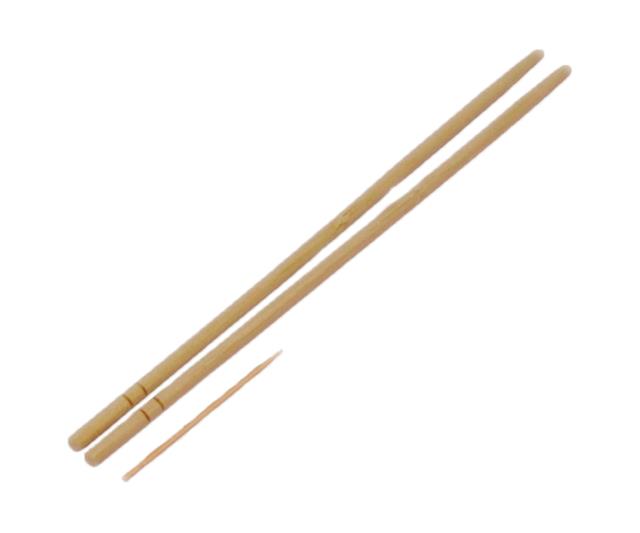 Палочки бамбуковые в инд.упаковке с зубочисткой (Mobipack)